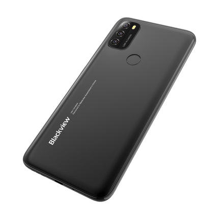 Blackview A70, 3GB+32GB, Face ID & Fingerprint Identification, 5380mAh Battery, 6.517 inch Android 11 SC9863A Octa Core up to 1.6GHz, Network: 4G, Dual SIM(Black)