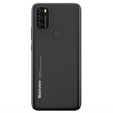 Blackview A70, 3GB+32GB, Face ID & Fingerprint Identification, 5380mAh Battery, 6.517 inch Android 11 SC9863A Octa Core up to 1.6GHz, Network: 4G, Dual SIM(Black)
