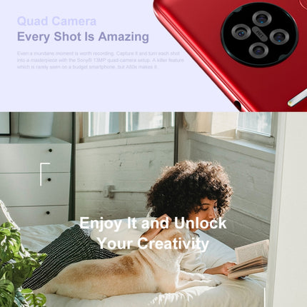 Blackview A80S, 4GB+64GB, Face ID & Fingerprint Identification, 4200mAh Battery, 6.21 inch Android 10.0 MTK6762V/WD Octa Core up to 1.8GHz, Network: 4G, Dual SIM(Black)