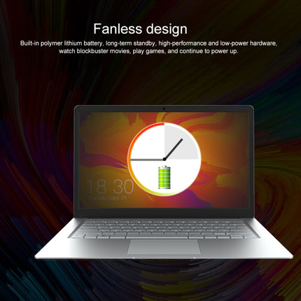 Jumper EZbook S5 Laptop, 14.0 inch, 4GB+64GB, Windows 10 Intel Atom X5- Z8350 Quad Core 1.44-1.92GHz, Support TF Card & Bluetooth & Dual WiFi & Mini HDMI, EU Plug(Dark Gray)